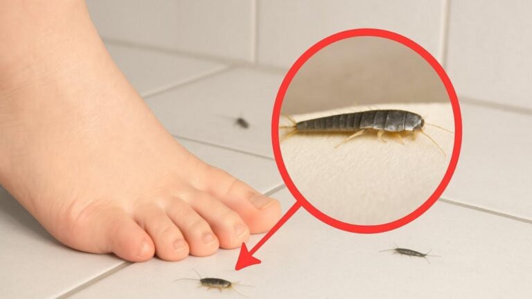 Dieser einfache Haushaltshelfer vertreibt Silberfische über Nacht und sorgt für Sauberkeit…