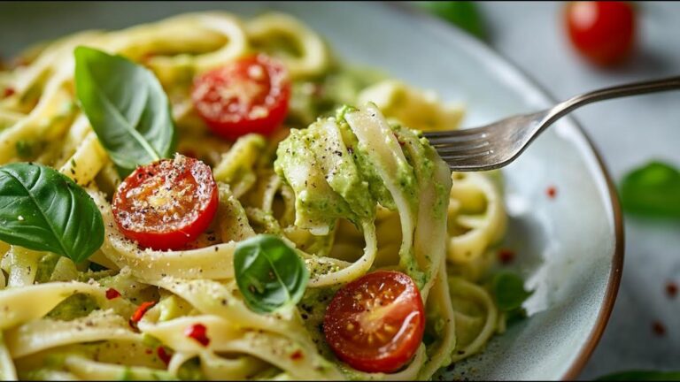 Dieser einfache Trick verwandelt deine Pasta in ein cremiges Avocado-Feuerwerk …
