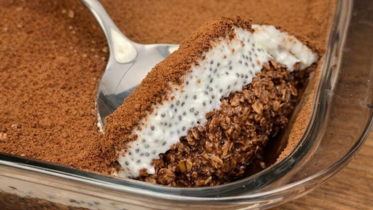 Dieser geniale Trick verwandelt Haferflocken in ein himmlisches Tiramisu… probiere es jetzt aus!