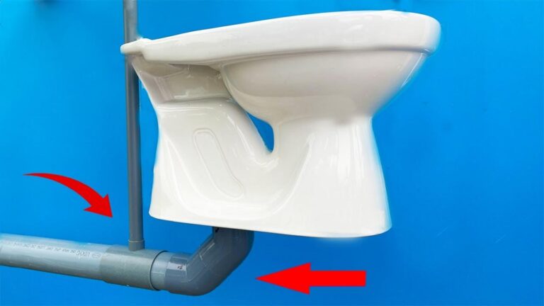 Ein alter Trick, um deine Badezimmerrohre perfekt zu installieren und Zeit zu sparen…