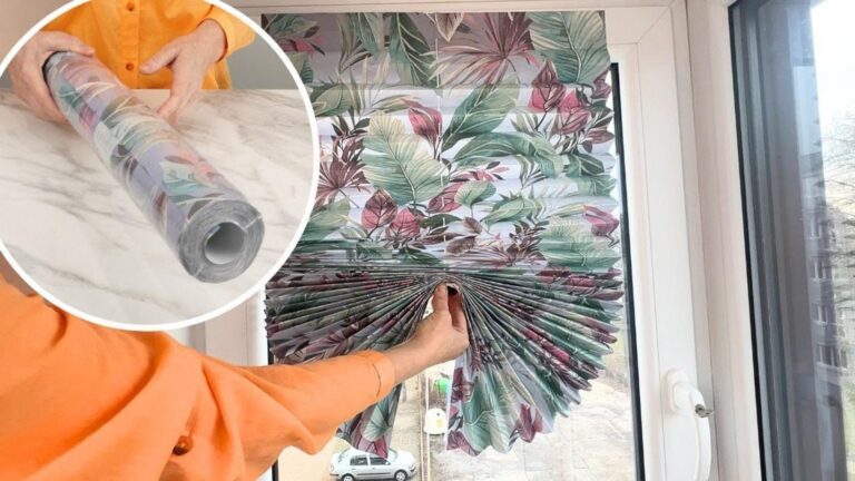 Dieser vergessene Trick verwandelt Papier in stilvolle Fensterdekoration in nur 10 Minuten…