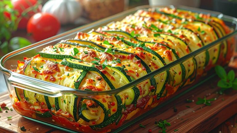 Entdecke das 5-Zutaten Zucchini Rezept, das alle begeistert – einfach und lecker!
