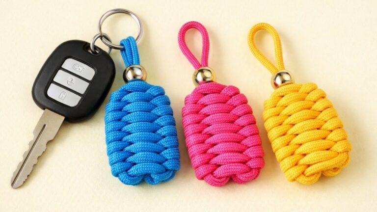 10 kreative Schlüsselanhänger-Knoten für dein nächstes DIY-Projekt!