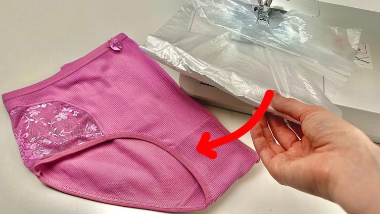 Sew 5-Minuten-Höschen aus Plastiktüten – So einfach gelingt es jeder!