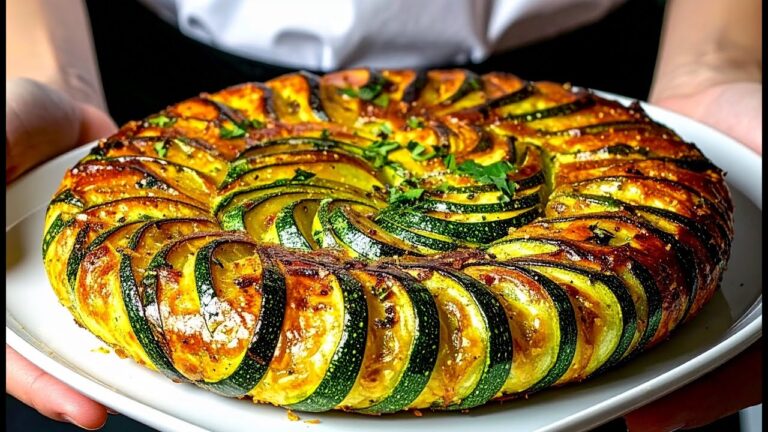 5 einfache Schritte für das geheime Zucchini-Rezept, das alle begeistert!