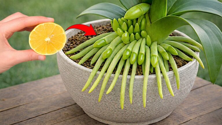 5 Geheimnisse für Blumenpflanzen mit Zitrone: So blüht deine Orchidee das ganze Jahr!