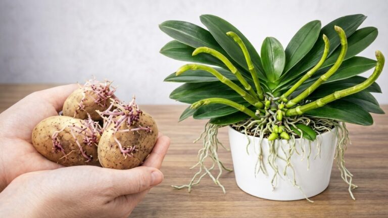 1 Stück pro Woche: So blüht deine Orchidee 500 % mehr und die Blätter glänzen!