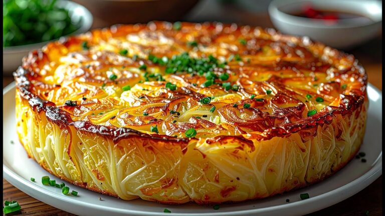 Lerne den 5-Minuten Kohlkuchen kennen, der dein Weihnachtsessen verzaubert!