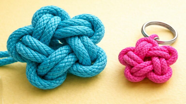 10 Schritte zum Star Knot: So beeindruckst du jeden mit diesem Schlüsselanhänger!