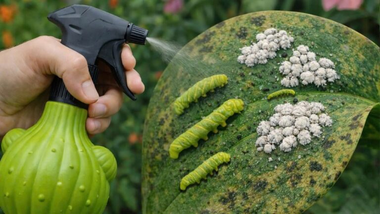 8 Sekunden: Selbstgemachtes Insektizid, das Blattläuse und mehr besiegt!