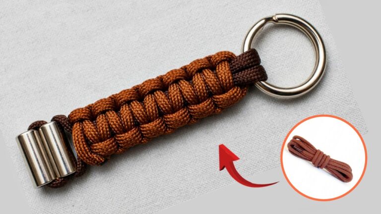 DIY Schlüsselanhänger in 3 Minuten: So machst du ihn! Ideal für kreative Köpfe!