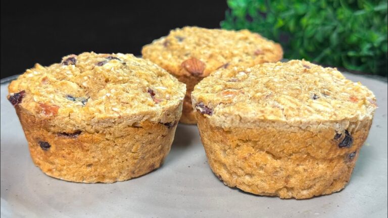 Gesundes Dessert: 1 Tasse Haferflocken und 2 Äpfel in 5 Minuten ohne Zucker!
