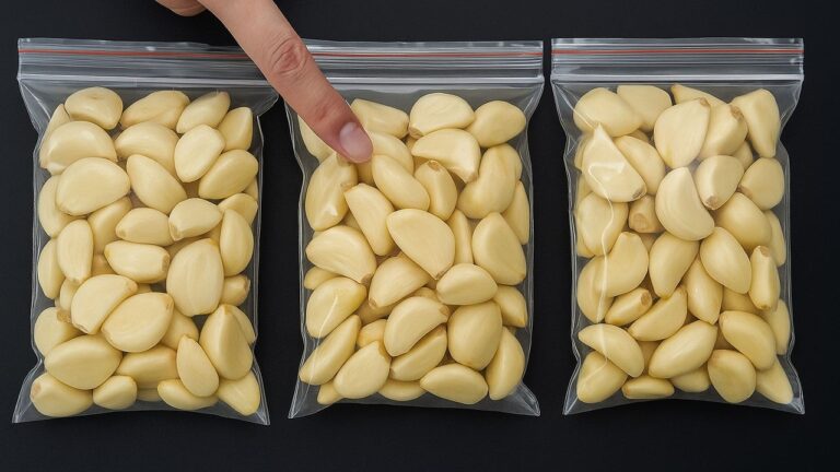 Die 5 besten Tipps, um Knoblauch ein ganzes Jahr frisch zu lagern!