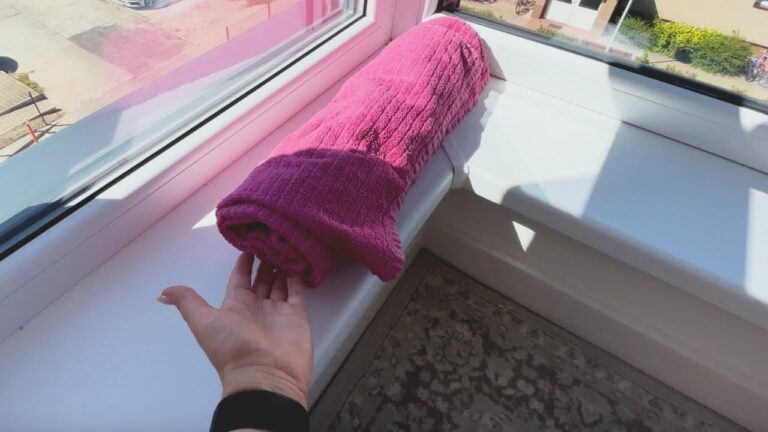Entdecke 1 Trick, um mit einer nassen Handtuch deine Wohnung cool zu halten!