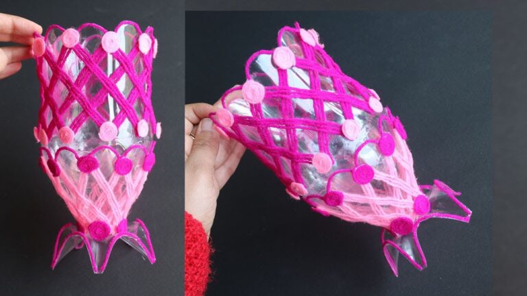 5 kreative Ideen für Blumenvasen aus Plastikflaschen, die dein Zuhause verschönern!