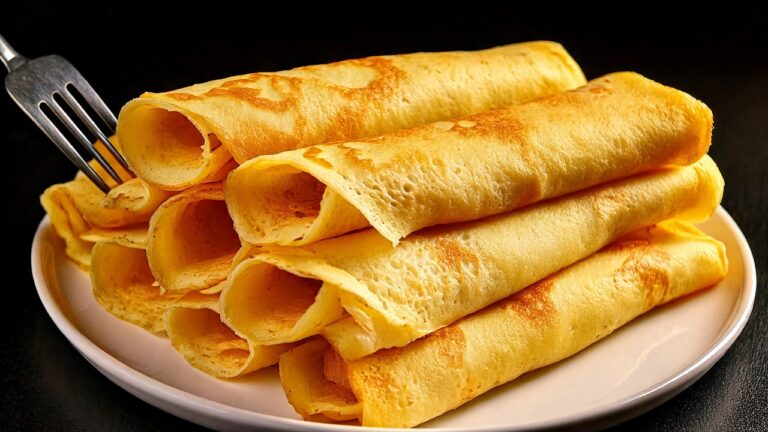 5 Minuten für gesunde Hafer-Pfannkuchen ohne Mehl und Zucker – nur 1 Tasse nötig!
