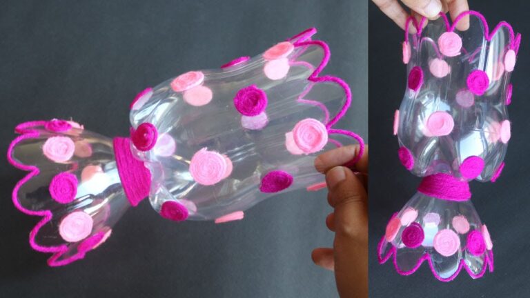 7 kreative Ideen für eine Blumenvase aus Plastikflaschen, die dein Zuhause verschönern!