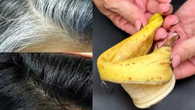 9 erstaunliche Wege, wie Großmutters graue Haare wieder schwarz werden können!
