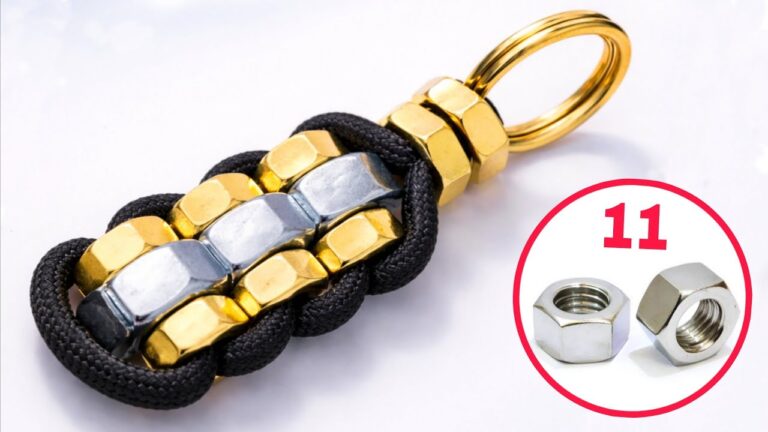 7 Schritte zu deinem perfekten symmetrischen DIY-Metal-Schlüsselanhänger