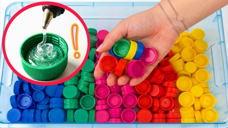 40 geniale Hacks mit Plastikdeckeln, die du garantiert nicht erwartet hast!