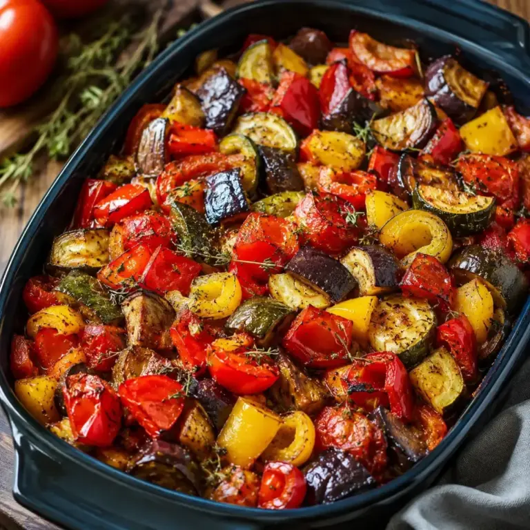 Ratatouille aus dem Ofen: Das einfache und aromatische Rezept