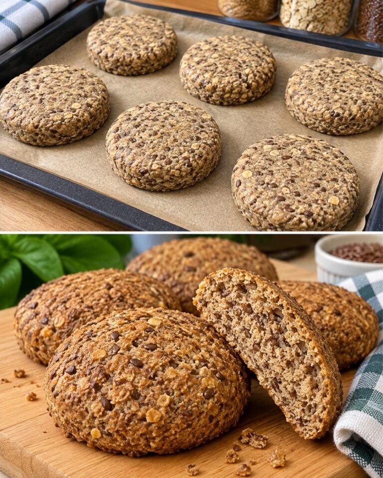 Leinsamenbrot in 2 Minuten! Reichhaltiges und gesundes Frühstück auf deinem Tisch