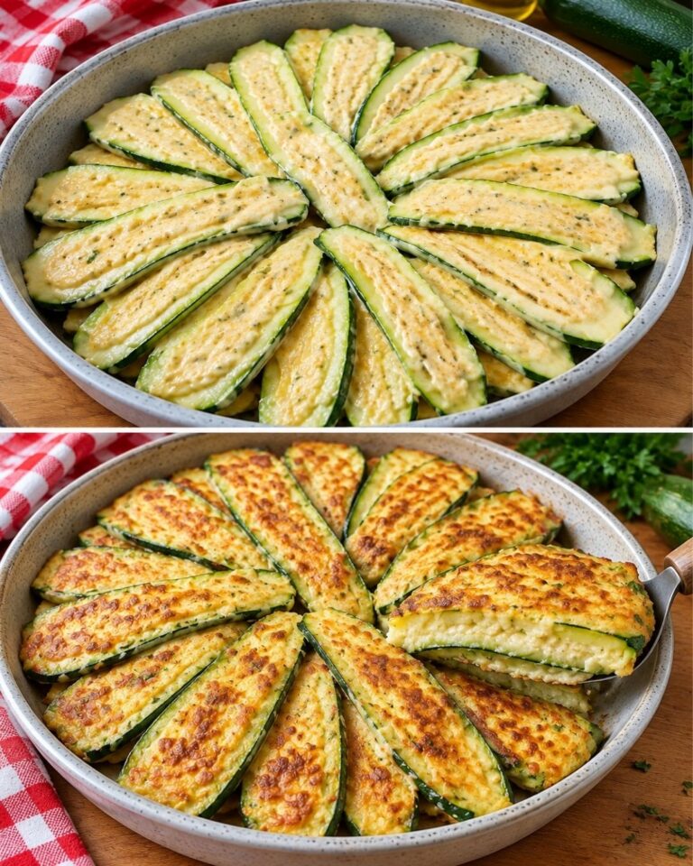 I didn’t even try it, the kids ate it right away! Quick zucchini recipe.