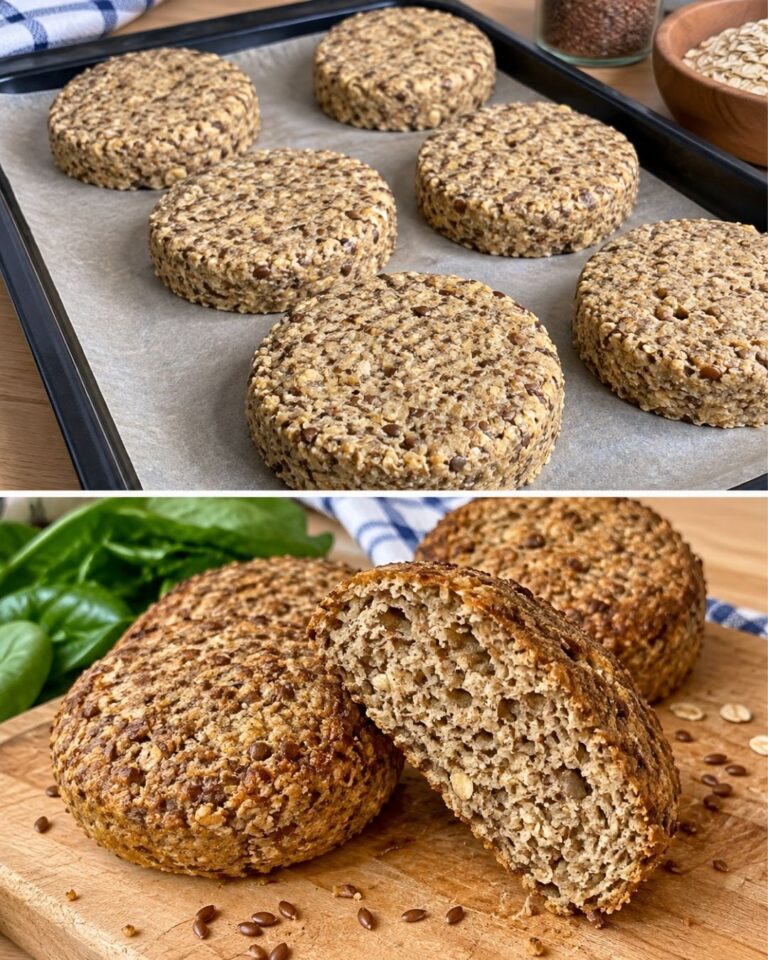 Flaxseed bread in 2 minutes! Rich and healthy breakfast on your table