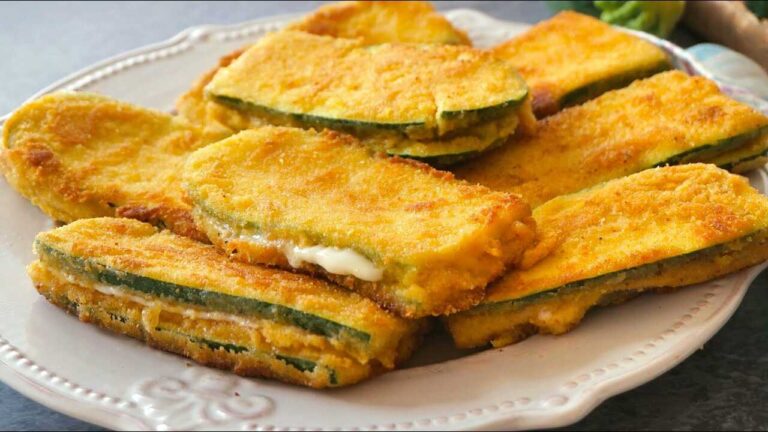 Zucchini San Jacobos — everyone will ask you to make them again