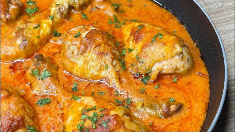 I’ve never had chicken this delicious! A Hungarian chef showed me this recipe