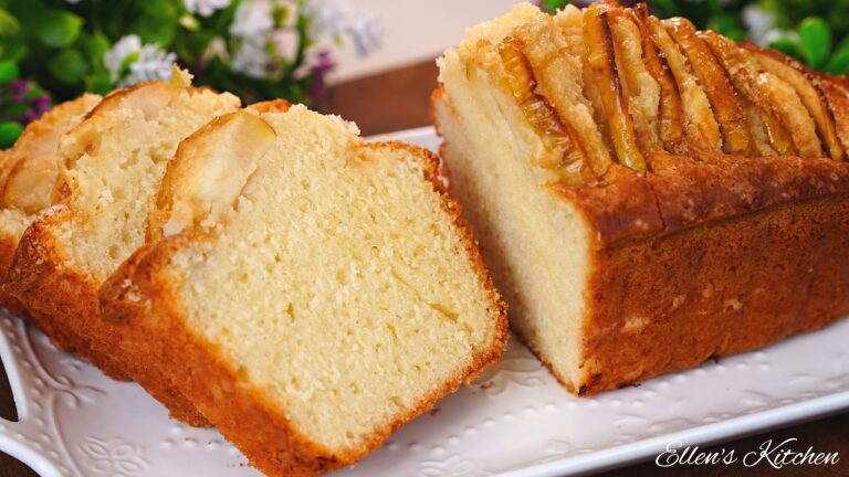 Accordion apple cake in 5 minutes! Simple and delicious!