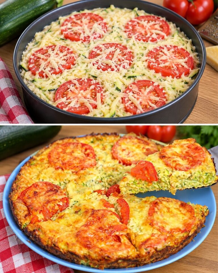 Non hai mai cucinato le zucchine così! Pizza di zucchine!