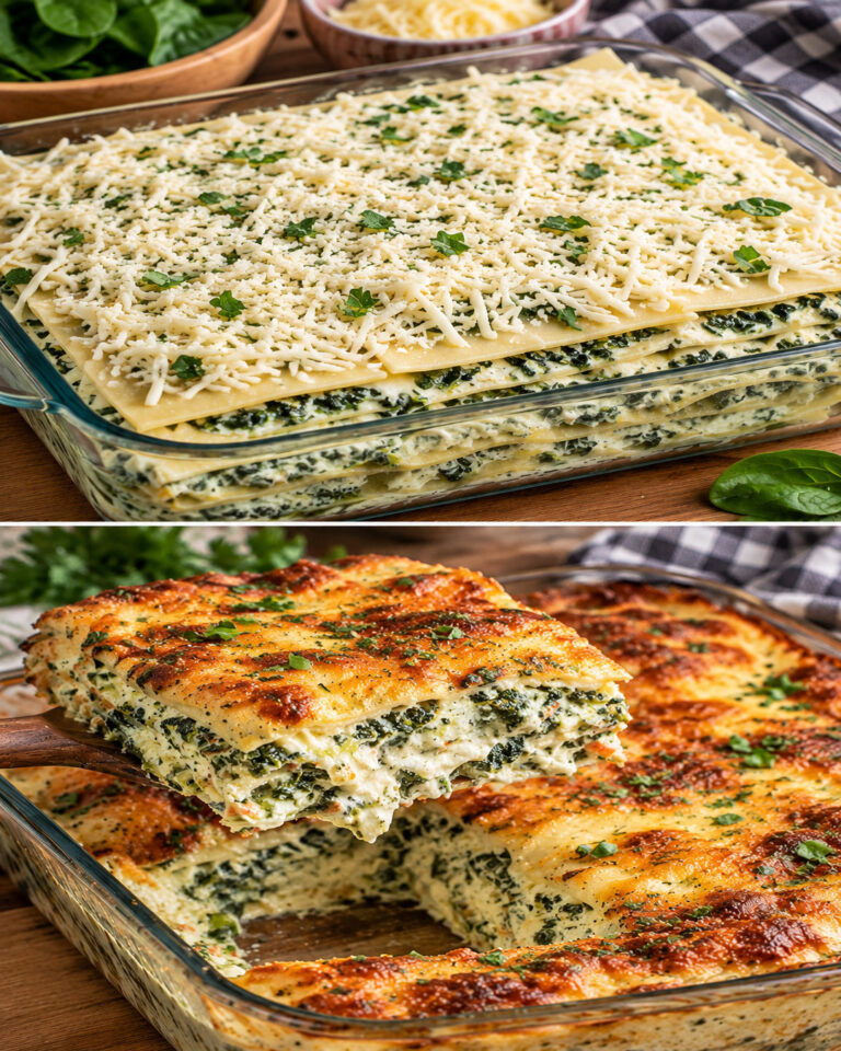 Spring lasagna! The quickest, easiest and most delicious recipe! No béchamel