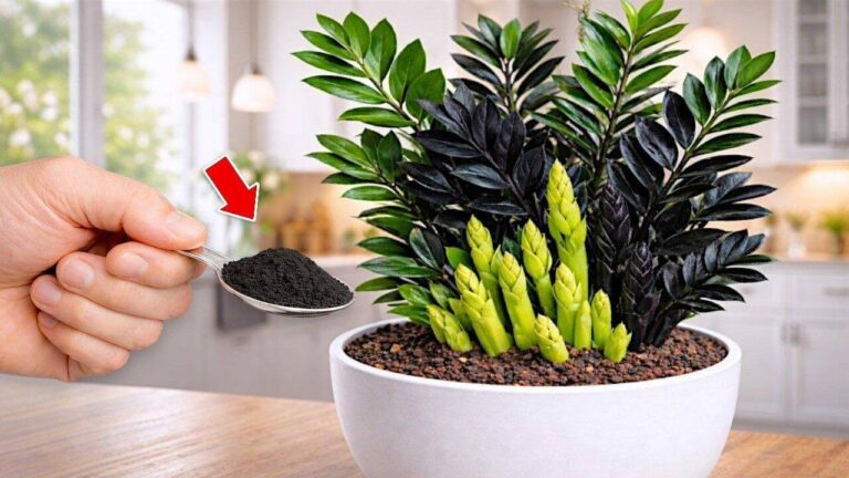 Amazing! Just 1 spoon can wake up even the most stubborn ZZ plant
