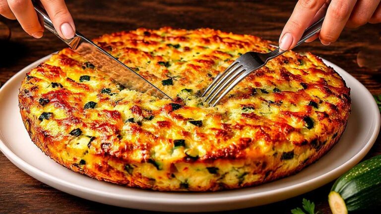 🥒 Je prépare ces courgettes 5 fois par semaine ! Gratin aux légumes, œufs et fromage
