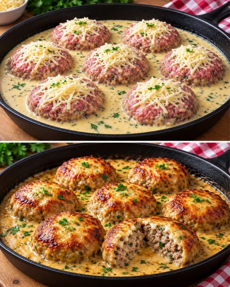 Les galettes de viande crémeuses de ma grand-mère ! Tellement bonnes que je les prépare 3 fois par semaine 🥘