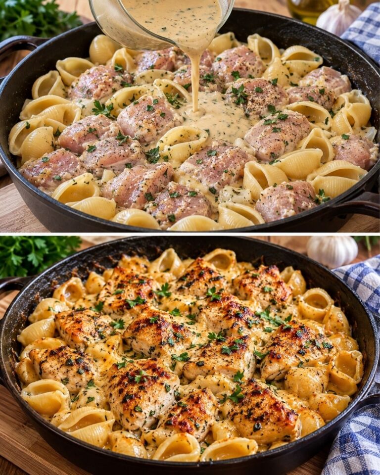 Une NOUVELLE recette de pâtes au poulet que vous voudrez essayer CE SOIR ! Recette rapide et facile !