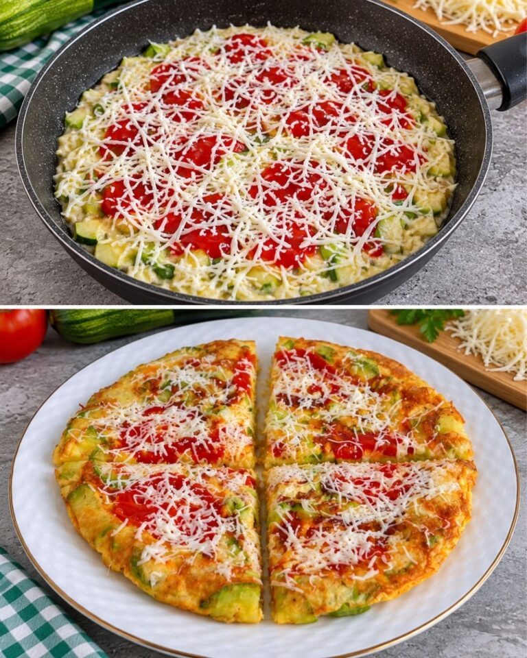Zucchini mit Eiern ist besser als Pizza! Ich mache sie jeden Tag! Einfaches Rezept.
