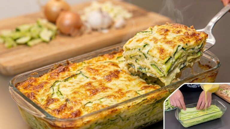 Dieses Rezept wird dich umhauen! Zucchini war noch nie so lecker.