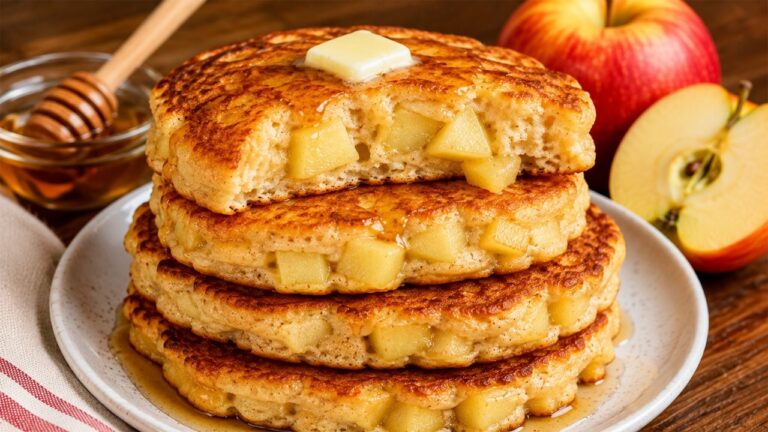 Ogni giorno preparo deliziose CRÊPES D’AVENA E MELE❗️