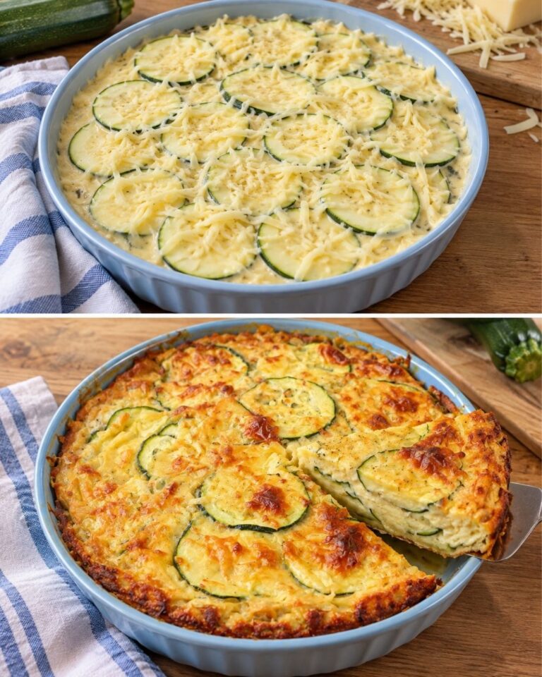Metto le zucchine nell’impasto e le metto in forno! Deliziosa ricetta di torta di verdure