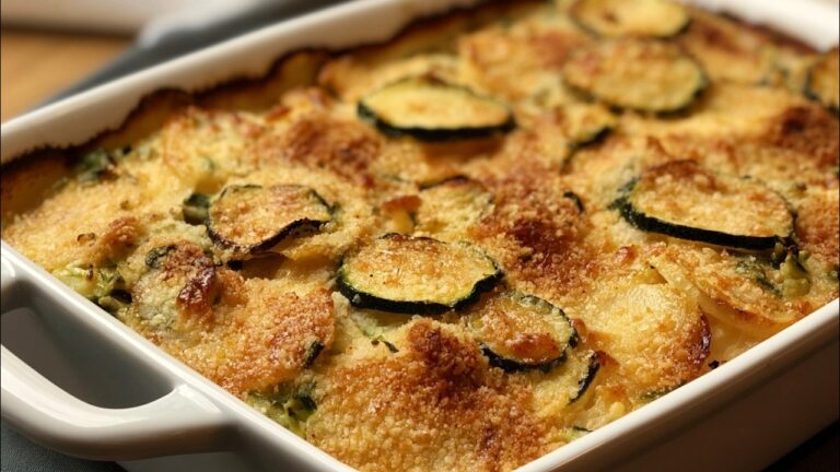 Patate e zucchine a fette, tutto qui! Una ricetta economica dal gusto squisito!