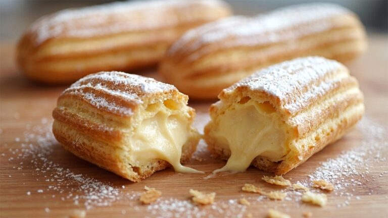 Außen knusprig, innen cremig — das einzige Eclair-Rezept, das du brauchst