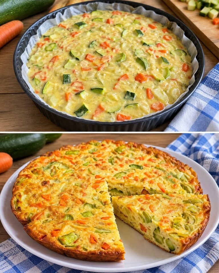 1 Karotte, 1 Zucchini, 1 Ei! Köstliche Gemüseküchlein!