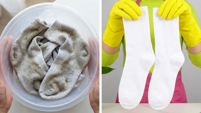 Bring deine grauen Socken wieder zum Strahlen! Mach einfach DAS vor der Wäsche