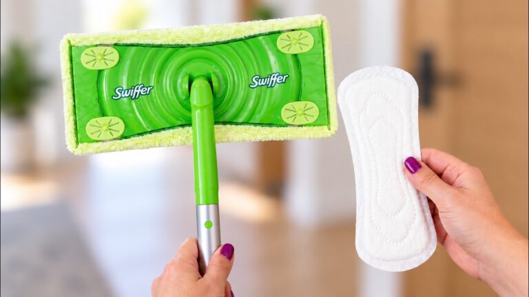 I Clean Under My Fridge With a Sanitary Pad. It Works Better Than a Cloth.