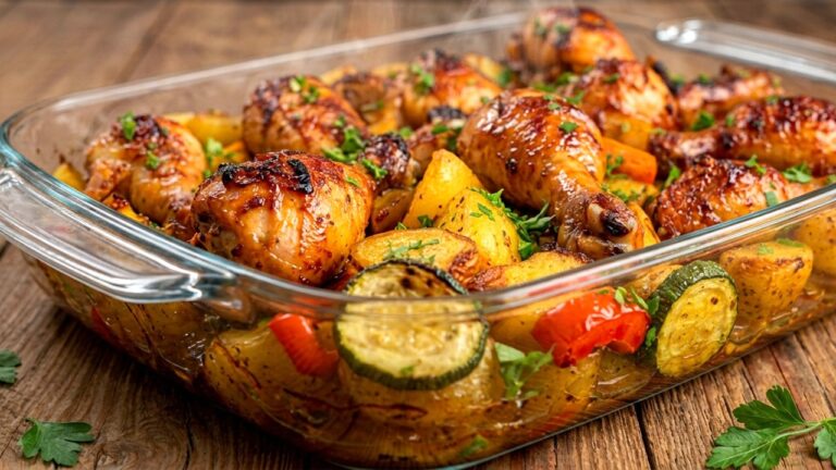 Non friggo più! 🔥 Cosce di pollo in 50 minuti – con questo trucco!