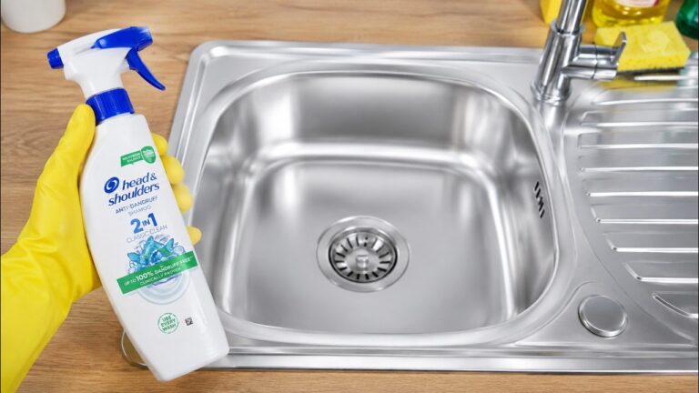 I Yelled at My Husband Over This. Now My Stainless-Steel Sink Shines Like NEW
