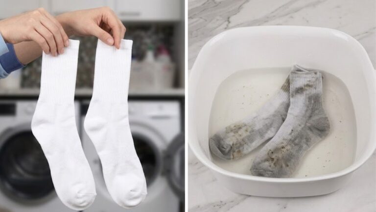 Ajoutez une cuillère à soupe à votre lessive : vos chaussettes retrouvent leur éclat