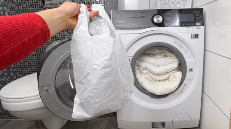 Der geniale und kaum bekannte Trick, um eine Bettdecke ganz einfach in der Waschmaschine zu waschen